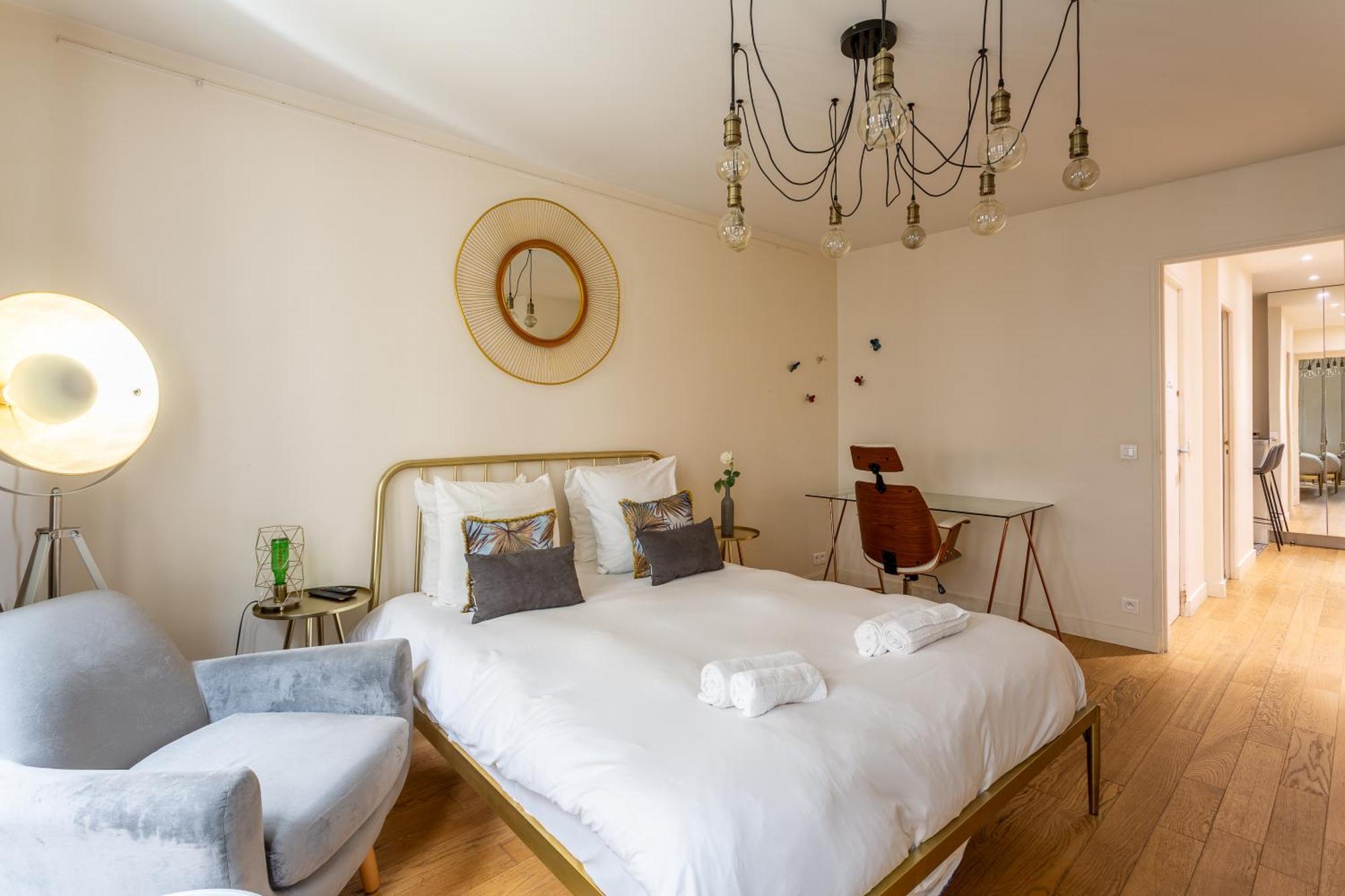 파리 The Charming Rue Cler 아파트 객실 사진